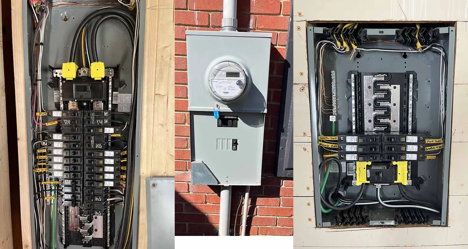 Electrical Panel and Electric Meter Installation